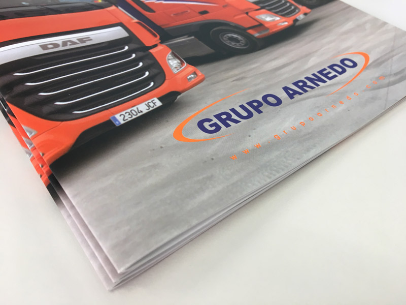 Diseño editorial para Grupo Arnedo-Logroño