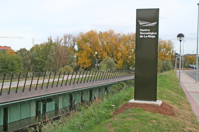 Señalización en Centro Tecnológico de La Rioja-Vivero de Empresas