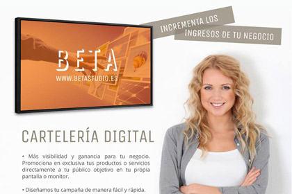 Cartelería digital en Logroño